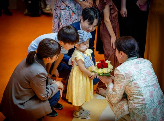19-06-2026 Utrecht Empress Masako visited the Princess Maxima Center for Pediatric Oncology in Utrecht on the 3rd and last day of the 3 day statevisit to the Netherlands. Â  Copyright: xPPEx