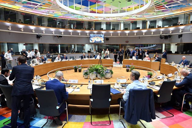 European Union Leaders’ Summit in Brussels BRUSSELS, BELGIUM - JUNE 19: A general view of the European Union (EU) Leaders’ Summit continues on its second day in Brussels, the capital of Belgium, on June 19, 2026. Dursun Aydemir Anadolu Brussels Belgium. Editorial use only. Please get in touch for any other usage.  Copyright: x2026xAnadoluxDursunxAydemirx