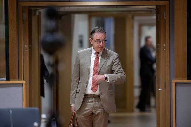 BRUSSELS - Belgian Prime Minister Bart De Wever during the second day of the European Council. The leaders of the EU countries are meeting to discuss, among other things, Ukraine and the Middle East. JONAS ROOSENS ANP netherlands out - belgium out  Copyright: xx x561422697x originalFilename: 561422697.jpg