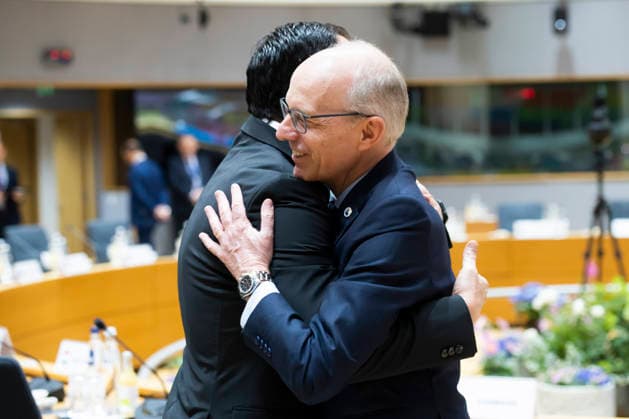 European Council - Day 2 Brussels, 19 06 2026 : European Council . Over a two-day summit, EU leaders will discuss key issues such as Europe s economic competitiveness, the EU s long-term budget, defence capabilities, Ukraine and the Middle East. Pix : Luc Frieden . Credit : Aurore Martignoni CC . Brussels Belgium  Copyright: xContentxCurationx AurorexMartignonix xCCx