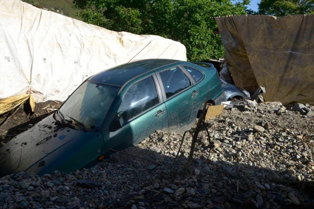 Storms Cause Flooding in Viana do Bolo and Valdeorras, Ourense  Copyright: xRosaxVeigax 7608685