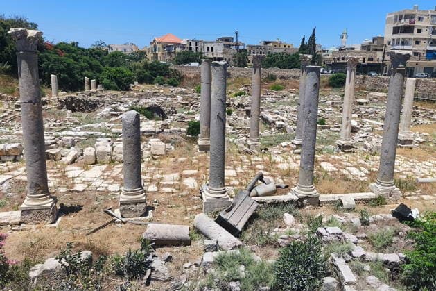 LEBANON, TYRE - JUNE 19, 2026: A historical site damaged in an Israeli airstrike Tyre Lebanon  - ZUMAt113 20260619_zaa_t113_116 Copyright: xAnkharxKochnevax