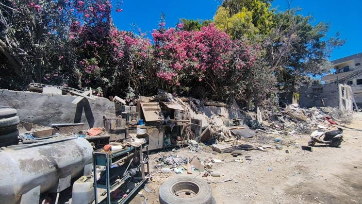 LEBANON, TYRE - JUNE 19, 2026: Damage from an Israeli airstrike Tyre Lebanon  - ZUMAt113 20260619_zaa_t113_125 Copyright: xAnkharxKochnevax