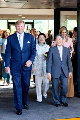UTRECHT, The Netherlands, 2026-06-19 12:40:19 UTRECHT, 19-06-2026, Princess Maxima Center At the invitation of King Willem-Alexander and Queen Maxima, Emperor Naruhito of Japan is paying a state visit to the Netherlands. Emperor Naruhito is accompanied by Her Majesty Empress Masako. The state visit is a confirmation of the close and historic relationship between Japan and the Netherlands. The countries share 426 years of bilateral relations. PHOTO: NLBeeld POOL Mischa Schoemaker In the photo: Emperor Naruhito and Empress Masako. King Willem-Alexander and Queen Maxima visit the Princess Maxima Center for Pediatric Oncology in Utrecht. After a welcome by children, their parents, and hospital staff, the group visits the research wing. Cr  Copyright: xx x