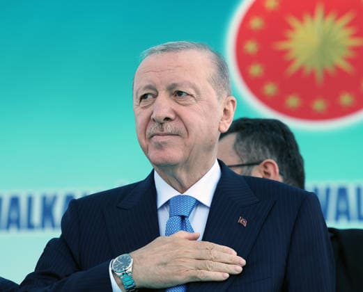 Turkish President Recep Tayyip Erdogan ISTANBUL, TURKIYE - JUNE 19: (----EDITORIAL USE ONLY - MANDATORY CREDIT - TURKISH PRESIDENCY MUSTAFA KAMACI HANDOUT - NO MARKETING NO ADVERTISING CAMPAIGNS - DISTRIBUTED AS A SERVICE TO CLIENTS----) Turkish President Recep Tayyip Erdogan attends the opening ceremony of Halkali-Istanbul Airport Metro Line at Kayasehir Metro Station in Istanbul, Turkiye on June 19, 2026. TUR Presidency Mustafa Kamaci Anadolu Istanbul Turkey. Editorial use only. Please get in touch for any other usage.  Copyright: x2026xAnadoluxTURxPresidencyx xMustafaxKamacix
