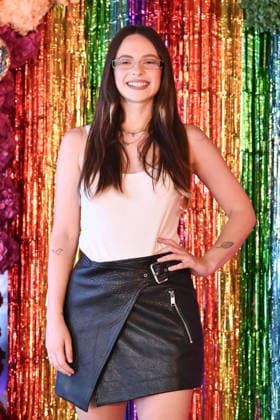 News - Press Conference to Present Rome Pride 2026 Francesca Michielin attends the Rome Pride 2026 Press Conference, 19 June 2026 at the Hotel nhow Roma Vittorio Veneto in Rome, Italy. Rome Hotel nhow Roma Vittorio Veneto Italy Copyright: xDomenicoxCippitellix xLiveMediax LPN_2527978