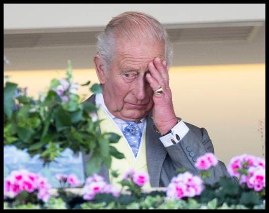 . 19 06 2026. London, United Kingdom. King Charles III in the royal Box as he watched his horse Warrant Holder come in second on day four of Royal Ascot, United Kingdom.  xStephenxLockx xi-Imagesx IIM-26840-0058