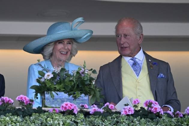 Royal Ascot 2026 BERKSHIRE, UNITED KINGDOM - JUNE 19: King Charles III and Queen Camilla attend the fourth day of the traditional Royal Ascot horse racing event, which has been held since 1711, in Berkshire, United Kingdom on June 19, 2026. Rasid Necati Aslim Anadolu Berkshire United Kingdom. Editorial use only. Please get in touch for any other usage.  Copyright: x2026xAnadoluxRasidxNecatixAslimx