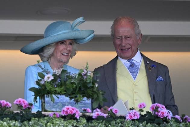 Royal Ascot 2026 BERKSHIRE, UNITED KINGDOM - JUNE 19: King Charles III and Queen Camilla attend the fourth day of the traditional Royal Ascot horse racing event, which has been held since 1711, in Berkshire, United Kingdom on June 19, 2026. Rasid Necati Aslim Anadolu Berkshire United Kingdom. Editorial use only. Please get in touch for any other usage.  Copyright: x2026xAnadoluxRasidxNecatixAslimx