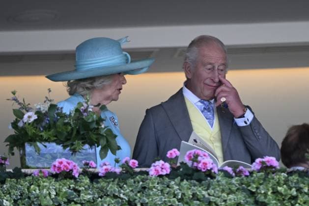 Royal Ascot 2026 BERKSHIRE, UNITED KINGDOM - JUNE 19: King Charles III and Queen Camilla attend the fourth day of the traditional Royal Ascot horse racing event, which has been held since 1711, in Berkshire, United Kingdom on June 19, 2026. Rasid Necati Aslim Anadolu Berkshire United Kingdom. Editorial use only. Please get in touch for any other usage.  Copyright: x2026xAnadoluxRasidxNecatixAslimx