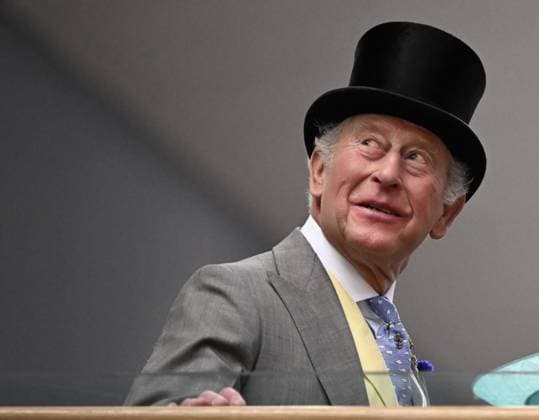 Royal Ascot 2026 BERKSHIRE, UNITED KINGDOM - JUNE 19: King Charles III and Queen Camilla attend the fourth day of the traditional Royal Ascot horse racing event, which has been held since 1711, in Berkshire, United Kingdom on June 19, 2026. Rasid Necati Aslim Anadolu Berkshire United Kingdom. Editorial use only. Please get in touch for any other usage.  Copyright: x2026xAnadoluxRasidxNecatixAslimx