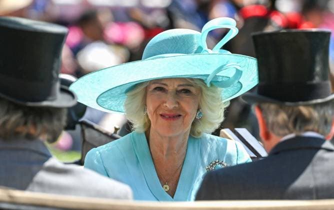 Royal Ascot 2026 BERKSHIRE, UNITED KINGDOM - JUNE 19: King Charles III and Queen Camilla attend the fourth day of the traditional Royal Ascot horse racing event, which has been held since 1711, in Berkshire, United Kingdom on June 19, 2026. Rasid Necati Aslim Anadolu Berkshire United Kingdom. Editorial use only. Please get in touch for any other usage.  Copyright: x2026xAnadoluxRasidxNecatixAslimx