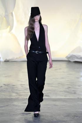 IPA85857187 - Milan, Milan Men™s Fashion Week Spring Summer 2027 - Men™s Fashion, Spring Summer 2027 - Martin Qad fashion show - pictured on the runway: Model  Copyright: xSimonaxChiocciax xSimonaxChiocciax 85857187