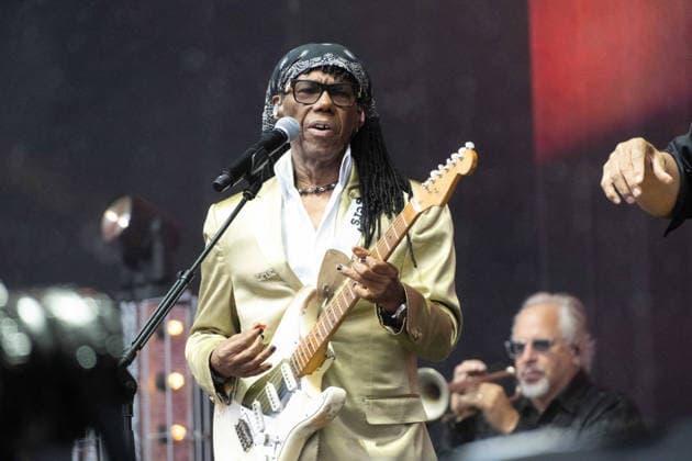 Nile Rodgers & CHIC performing live on the Main Stage at TRNSMT Festival, Glasgow Green on Friday 19 June 2026. Nile Rodgers & CHIC performing live on the Main Stage at TRNSMT Festival, Glasgow Green on Friday 19 June 2026. Legendary American disco and funk band formed by guitarist Nile Rodgers and bassist Bernard Edwards. Part of the TRNSMT 2026 weekend series in Glasgow., Credit:Adam Hampton-Matthews Avalon  Copyright: xAdamxHampton-Matthewsx xAvalonx 1111254868