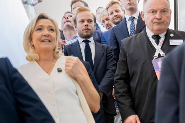 Paris, France June 19, 2026 - 10th edition of Viva Technology. VivaTech, Europe s largest startup and technology conference, will take place June 17-20 - Charles Alloncle, Marine Le Pen POLITIQUE, VIVATECH, ECONOMIE, TECHNOLOGIE, RN, RASSEMBLEMENT NATIONAL,  Copyright: xVincentxIsorex