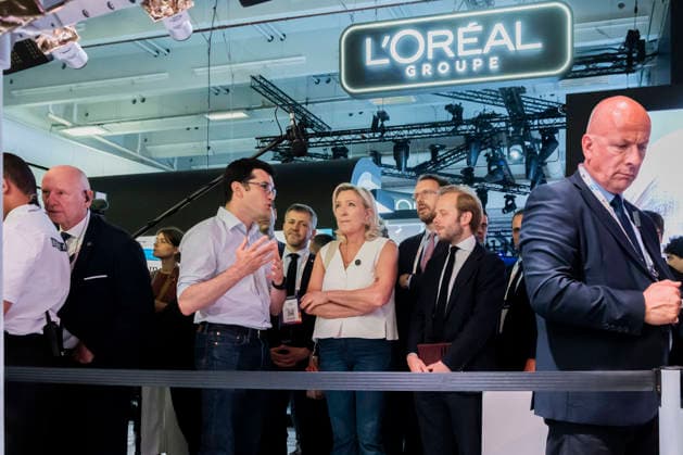 Paris, France June 19, 2026 - 10th edition of Viva Technology. VivaTech, Europe s largest startup and technology conference, will take place June 17-20 - Marine Le Pen POLITIQUE, VIVATECH, ECONOMIE, TECHNOLOGIE, RN, RASSEMBLEMENT NATIONAL, L OREAL  Copyright: xVincentxIsorex