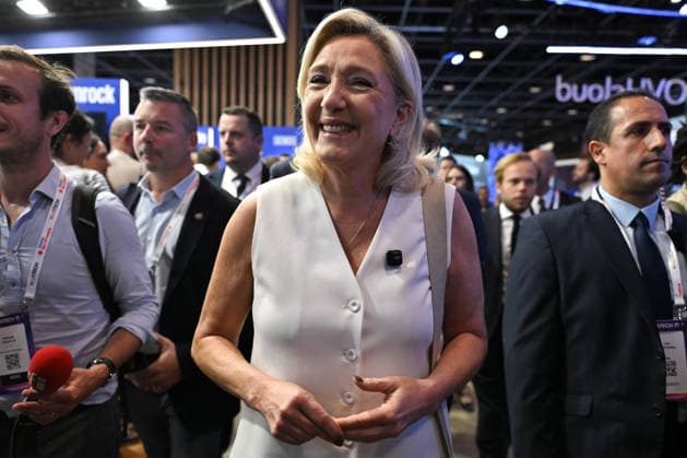 Marine Le Pen visits VivaTech in Paris FA MP President of the National Rassemblement group at the French National Assembly Marine Le Pen visits the VivaTech event in Paris on June 19, 2026. Photo by Firas Abdullah ABACAPRESS.COM Paris Ile-de-France France  Copyright: xAbdullahxFiras ABACAx
