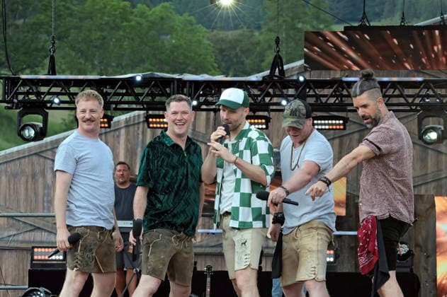 ORF Wenn die Musi spielt . Voxxclub während Proben zum Musik Open Air Wenn die Musi spielt am 19.06.2026 in Bad Kleinkirchheim. 20260619SBK0121 *** ORF Wenn die Musi spielt Voxxclub during rehearsals for the Wenn die Musi spielt open-air music festival on June 19, 2026, in Bad Kleinkirchheim 20260619SBK0121,detected_source_language