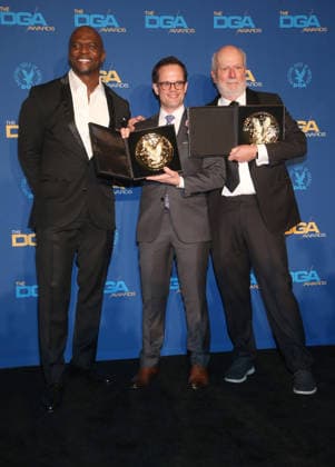 25 January 2020 - Los Angeles, California - Terry Crews, Andy Fisher, James Burrows. 72nd Annual Directors Guild Of America Awards (DGA Awards 2020) held at the The Ritz Carlton. Los Angeles USA - ZUMAa123 20260619_zaa_a123_005 Copyright: xAdMediax