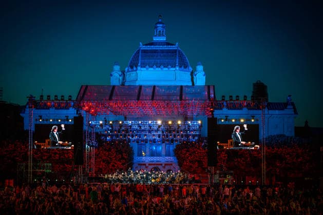 Zagreb Classic The Zagreb Philharmonic Orchestra performs during Zagreb Classic Music Festival at King Tomislav Square in Zagreb, Croatia on June 19, 2026.  NevaxZganec PIXSELL