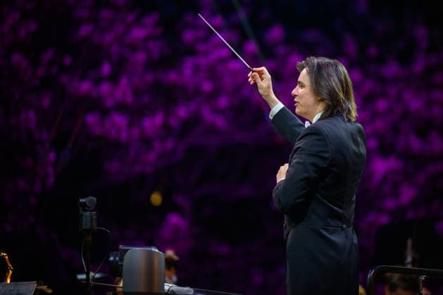 Zagreb Classic Chief Conductor of the Zagreb Philharmonic Orchestra Dawid Runtz performs performs during Zagreb Classic Music Festival at King Tomislav Square in Zagreb, Croatia on June 19, 2026.  NevaxZganec PIXSELL