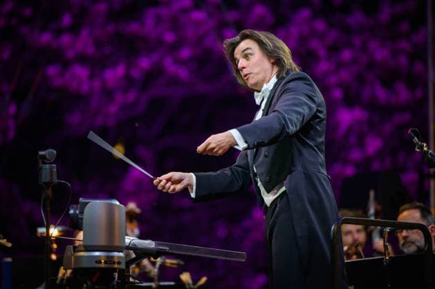 Zagreb Classic Chief Conductor of the Zagreb Philharmonic Orchestra Dawid Runtz performs performs during Zagreb Classic Music Festival at King Tomislav Square in Zagreb, Croatia on June 19, 2026.  NevaxZganec PIXSELL