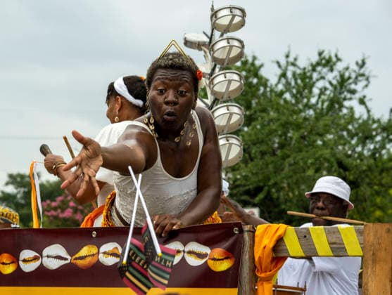 June 19, 2026, Austin, Tx, USA: Texans in Travis County celebrate the Juneteenth federal holiday June 19th, 2026 with a parade in east Austin drawing thousands of participants and spectators to a celebration with deep Texas roots. Juneteenth commemorates the end of slavery in the U.S. when Union troops arrived in Galveston, Texas on June 19, 1865 to announce the end of the Civil War. Austin USA - ZUMAd150 20260619_znp_d150_033 Copyright: xBobxDaemmrichx
