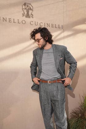 IPA85865698 - Milan, Milan Men™s Fashion Week Spring Summer 2027 - Men™s Fashion, Spring Summer 2027 - Brunello Cuccinelli™s Show - Arrivals Pictured: Jeff Willbusch  Copyright: xRiccardoxGIordanox xRiccardoxGiordanox 85865698