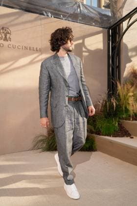 IPA85865669 - Milan, Milan Men™s Fashion Week Spring Summer 2027 - Men™s Fashion, Spring Summer 2027 - Brunello Cuccinelli™s Show - Arrivals Pictured: Jeff Willbusch  Copyright: xRiccardoxGIordanox xRiccardoxGiordanox 85865669