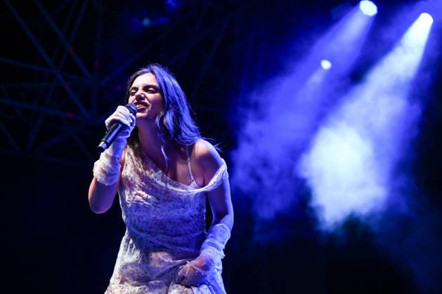 Music Concert - Amiche del Roma Pride Margherita Vicario during the concert Amiche del Roma Pride, at the Atlantico, on June 19, 2026 in Rome, Italy. Rome Atlantico Italy Copyright: xDomenicoxCippitellix xLiveMediax LPM_2528158