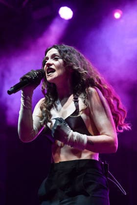 Music Concert - Amiche del Roma Pride Francesca Michielin during the concert Amiche del Roma Pride, at the Atlantico, on June 19, 2026 in Rome, Italy. Rome Atlantico Italy Copyright: xDomenicoxCippitellix xLiveMediax LPM_2528179