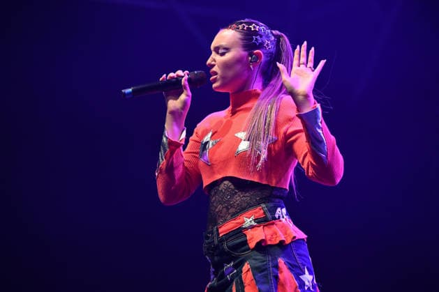Music Concert - Amiche del Roma Pride Sarah Toscano during the concert Amiche del Roma Pride, at the Atlantico, on June 19, 2026 in Rome, Italy. Rome Atlantico Italy Copyright: xDomenicoxCippitellix xLiveMediax LPM_2528185