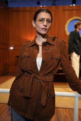IPA85866676 - Milan, Milan Men™s Fashion Week Spring Summer 2027 - Men™s Fashion, Spring Summer 2027 - Fay™s presentation - arrivals Pictured: Laura Barth  Copyright: xRiccardoxGIordanox xRiccardoxGiordanox 85866676