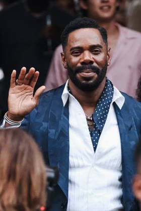 IPA85867423 - Milan, Milan Fashion Week Menswear Spring Summer 2027 - Men s Fashion, Spring Summer 2027 - Ralph Lauren Fashion Show, June 19, 2026 - Guests arriving. Pictured: Colman Domingo (American actor)  Copyright: xAlessandroxBremecx xx 85867423