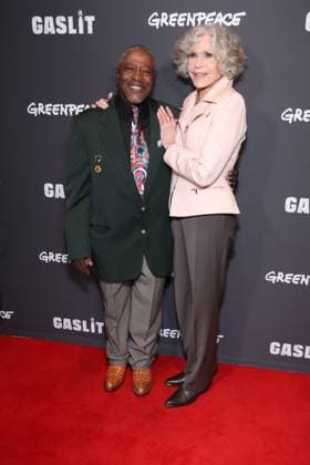 Santa Monica CA June 19: Manning Rollerson Jr.& Jane Fonda at the Los Angeles premiere of Gaslit on June 19, 2026. Credit: USA - ZUMAa123 20260619_zaa_a123_117 Copyright: xAdMediax