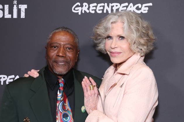 Santa Monica CA June 19: Manning Rollerson Jr.& Jane Fonda at the Los Angeles premiere of Gaslit on June 19, 2026. Credit: USA - ZUMAa123 20260619_zaa_a123_122 Copyright: xAdMediax
