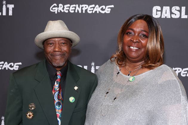 Santa Monica CA June 19: Manning Rollerson jr.III, Ruth Rollerson. at the Los Angeles Premiere Of Gaslit held at The Laemmle Monica Film Center in Santa Monica, CA. on June 19, 2026 Credit: AdMedia Santa Monica USA - ZUMAa123 20260619_zaa_a123_136 Copyright: xADx
