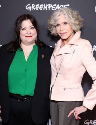 Santa Monica CA June 19: Katie Camosy, Jane Fonda. at the Los Angeles Premiere Of Gaslit held at The Laemmle Monica Film Center in Santa Monica, CA. on June 19, 2026 Credit: AdMedia Santa Monica USA - ZUMAa123 20260619_zaa_a123_139 Copyright: xADx
