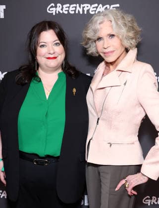 Santa Monica CA June 19: Katie Camosy, Jane Fonda. at the Los Angeles Premiere Of Gaslit held at The Laemmle Monica Film Center in Santa Monica, CA. on June 19, 2026 Credit: AdMedia Santa Monica USA - ZUMAa123 20260619_zaa_a123_174 Copyright: xADx