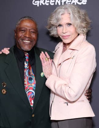 Santa Monica CA June 19: Manning Rollerson jr.III, Jane Fonda. at the Los Angeles Premiere Of Gaslit held at The Laemmle Monica Film Center in Santa Monica, CA. on June 19, 2026 Credit: AdMedia Santa Monica USA - ZUMAa123 20260619_zaa_a123_178 Copyright: xADx