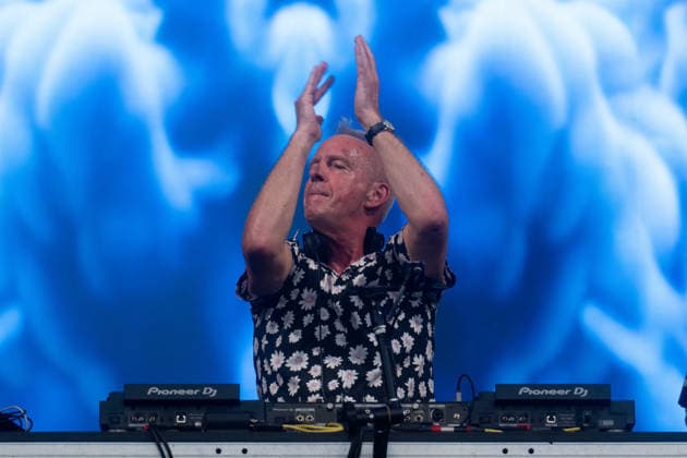 Fatboy Slim in concert Fatboy Slim in concert - Fatboy Slim (Norman Cook), Credit:Stephen Keable Avalon UK, Norfolk, Thetford, Thetford Forest  Copyright: xStephenxKeablex xAvalonx 1111301821