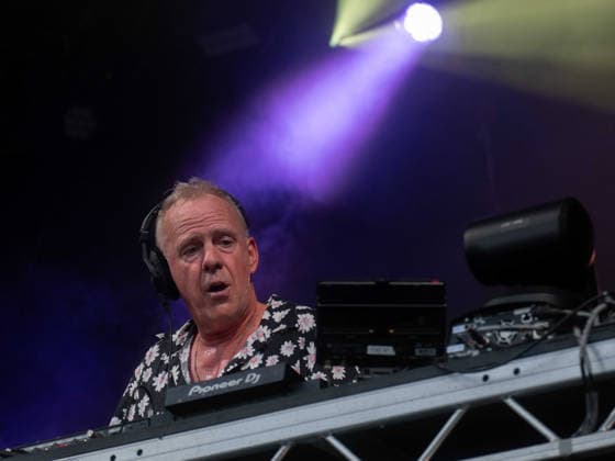 Fatboy Slim in concert Fatboy Slim in concert - Fatboy Slim (Norman Cook), Credit:Stephen Keable Avalon UK, Norfolk, Thetford, Thetford Forest  Copyright: xStephenxKeablex xAvalonx 1111301853