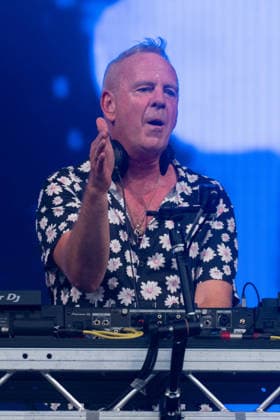 Fatboy Slim in concert Fatboy Slim in concert - Fatboy Slim (Norman Cook), Credit:Stephen Keable Avalon UK, Norfolk, Thetford, Thetford Forest  Copyright: xStephenxKeablex xAvalonx 1111301878