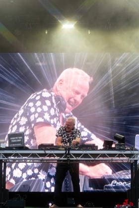 Fatboy Slim in concert Fatboy Slim in concert - Fatboy Slim (Norman Cook), Credit:Stephen Keable Avalon UK, Norfolk, Thetford, Thetford Forest  Copyright: xStephenxKeablex xAvalonx 1111301979