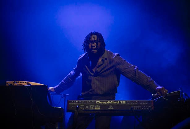 Tony Njoku at Meltdown Festival 19_06_2026 Award-winning British composer and multidisciplinary artist Tony Njoku performs at Queen Elizabeth Hall, London on 19th June 2026 as part of Meltdown Festival curated by Harry Styles, supporting Orlando Weeks., Credit:Zoran Veselinovic B4859 Avalon UK, London, Queen Elizabeth Hall  Copyright: xZoranxVeselinovicx xB4859x xAvalonx 1111314688