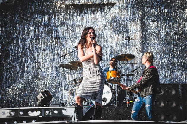 Wolf Alice performing live on the Main Stage at TRNSMT Festival, Glasgow Green on Friday 19 June 2026. Wolf Alice performing live on the Main Stage at TRNSMT Festival, Glasgow Green on Friday 19 June 2026. Grammy-nominated and Brit Award-winning English alternative rock band fronted by Ellie Rowsell. Part of the TRNSMT 2026 weekend series in Glasgow., Credit:Adam Hampton-Matthews Avalon  Copyright: xAdamxHampton-Matthewsx xAvalonx 1111300520