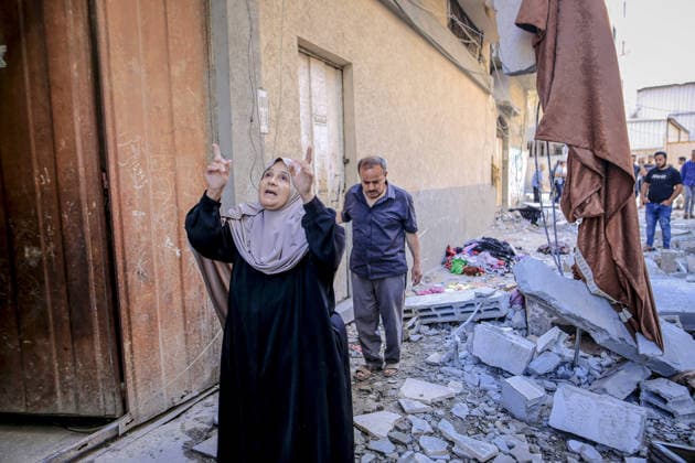 Israeli forces continue attacks on Gaza Strip despite ceasefire GAZA CITY, GAZA, PALESTINE - JUNE 20: A view of a damaged building after Israeli forces struck the Safadi family home in the Sabra neighborhood of Gaza City, Gaza, Palestine, on June 20, 2026. The attack, carried out despite the ceasefire, caused material damage to the targeted building and nearby structures. Saeed M. M. T. Jaras Anadolu Gaza City Gaza. Editorial use only. Please get in touch for any other usage.  Copyright: x2026xAnadoluxSaeedxM.xM.xT.xJarasx
