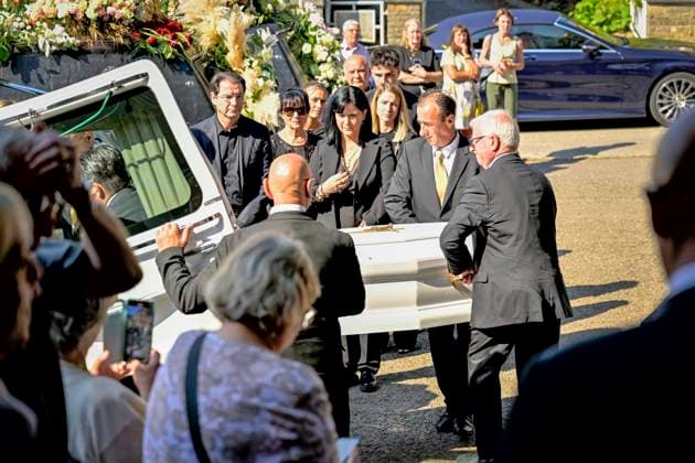 Funeral of Frank Michael ROTHEUX, BELGIUM - JUNE 20 : pictured during the funeral of Frank Michael who died at the age of 79 on June 20, 2026 in Rotheux, Belgium, 20 06 2026 Rotheux Belgium  Copyright: xSesx