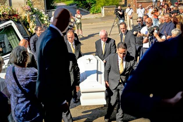 Funeral of Frank Michael ROTHEUX, BELGIUM - JUNE 20 : pictured during the funeral of Frank Michael who died at the age of 79 on June 20, 2026 in Rotheux, Belgium, 20 06 2026 Rotheux Belgium  Copyright: xSesx