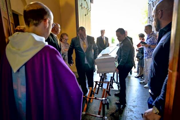 Funeral of Frank Michael ROTHEUX, BELGIUM - JUNE 20 : pictured during the funeral of Frank Michael who died at the age of 79 on June 20, 2026 in Rotheux, Belgium, 20 06 2026 Rotheux Belgium  Copyright: xSesx